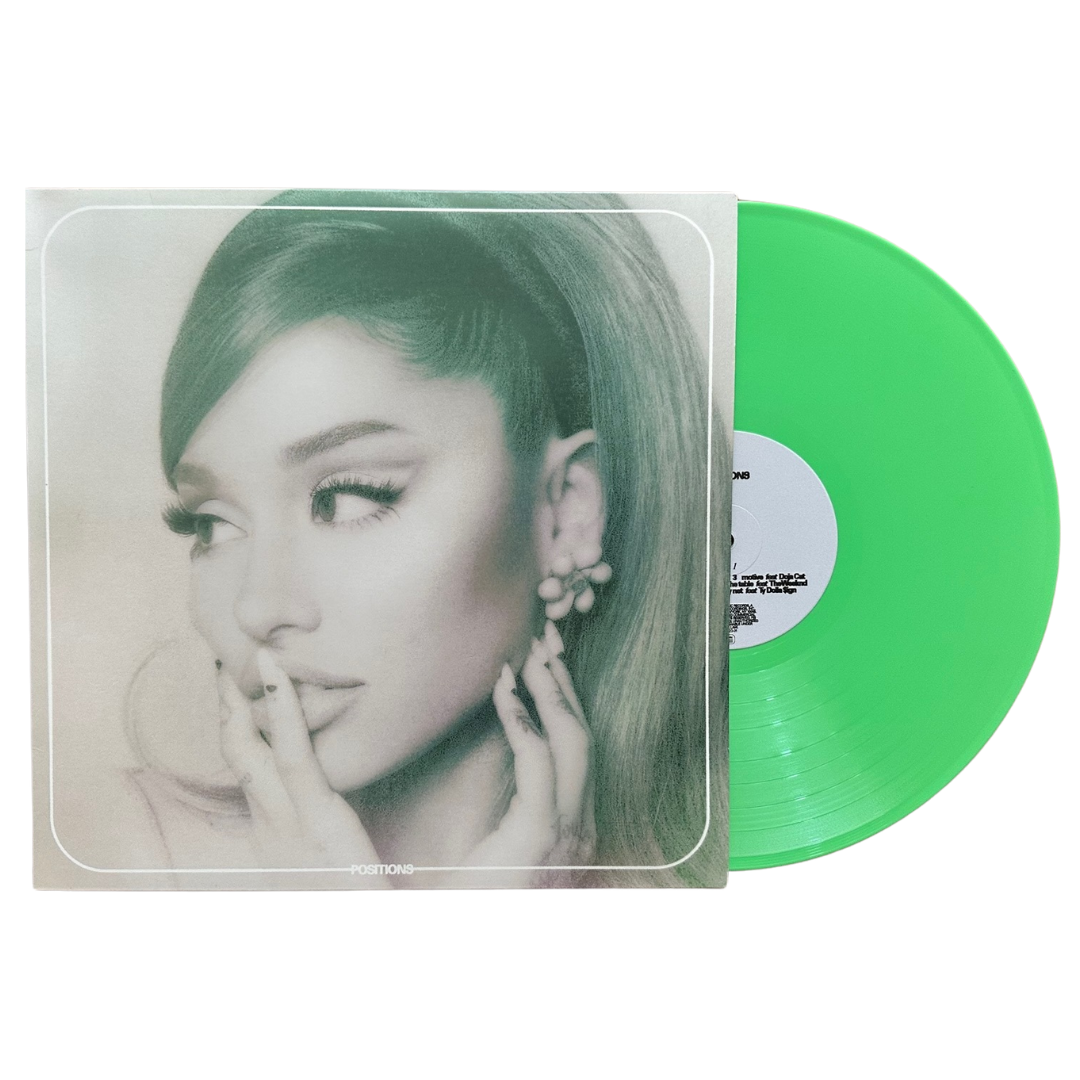 特別価格セール Ariana Grande Positions Spring Green LP - レコード