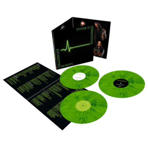 Type O Negative - Life Is Killing Me 20th Anniversary Edition - Green And Black Mixed Vinyl