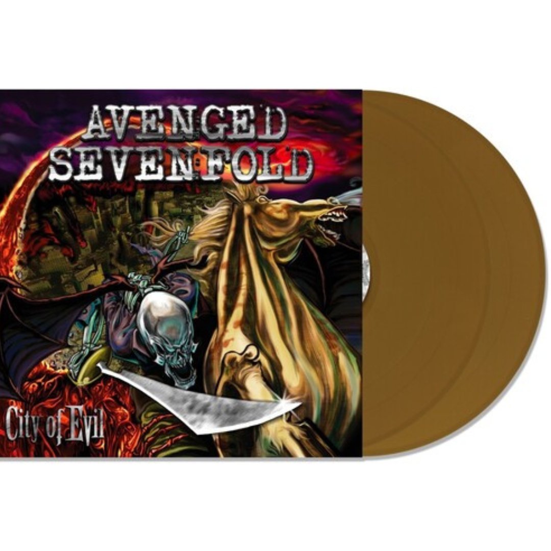 Avenged Sevenfold - City of Evil - Gold Vinyl - BeatRelease