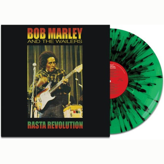 Bob Marley - Rasta Revolution - Green/ Black Splatter Vinyl - BeatRelease