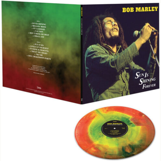 Bob Marley - Sun Is Shining - Red Yellow & Green Haze Vinyl - BeatRelease