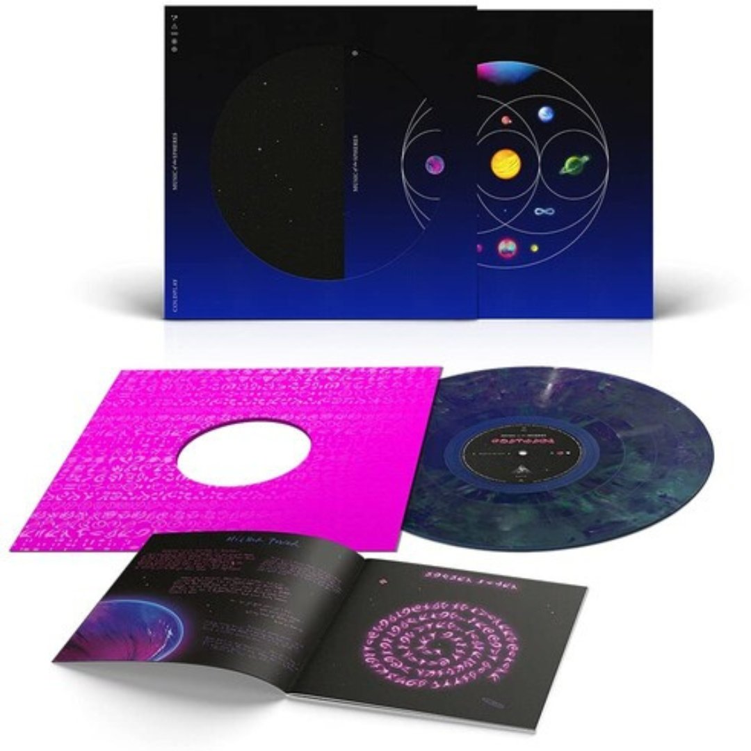 Coldplay - Music Of The Spheres - Blue - BeatRelease