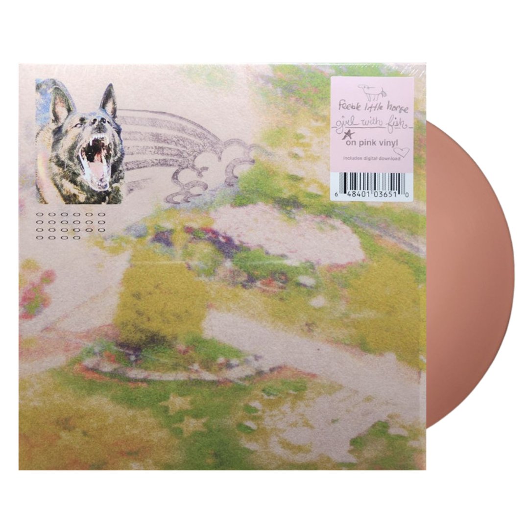 Feeble Little Horse - Girl With Fish - Pink Opaque - BeatRelease