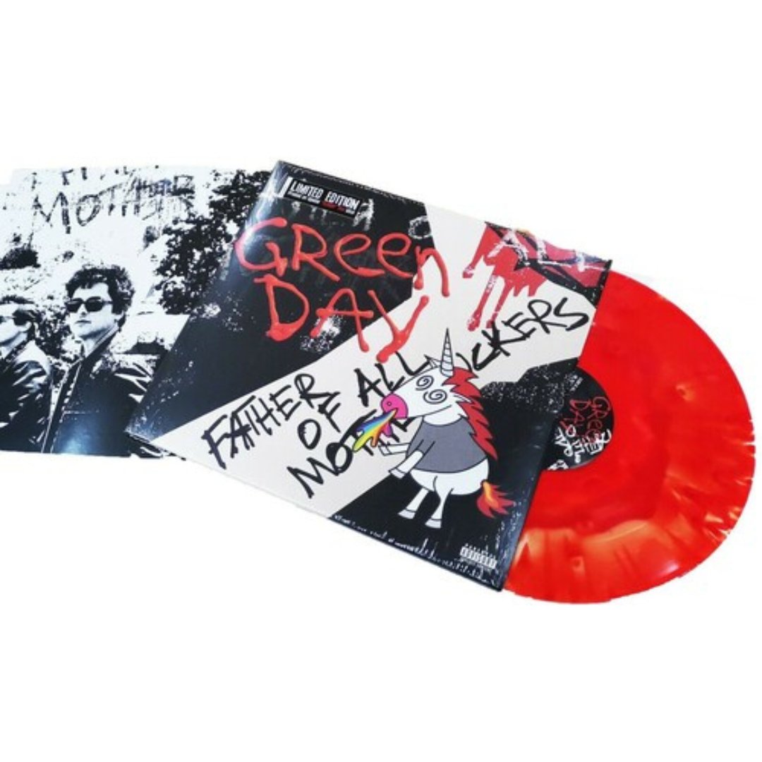 Green Day - Father Of All - Limited Cloudy Red Colored - BeatRelease