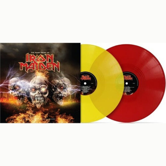 Iron Maiden - The Many Faces Of Iron Maiden / Various - Yellow Red - BeatRelease