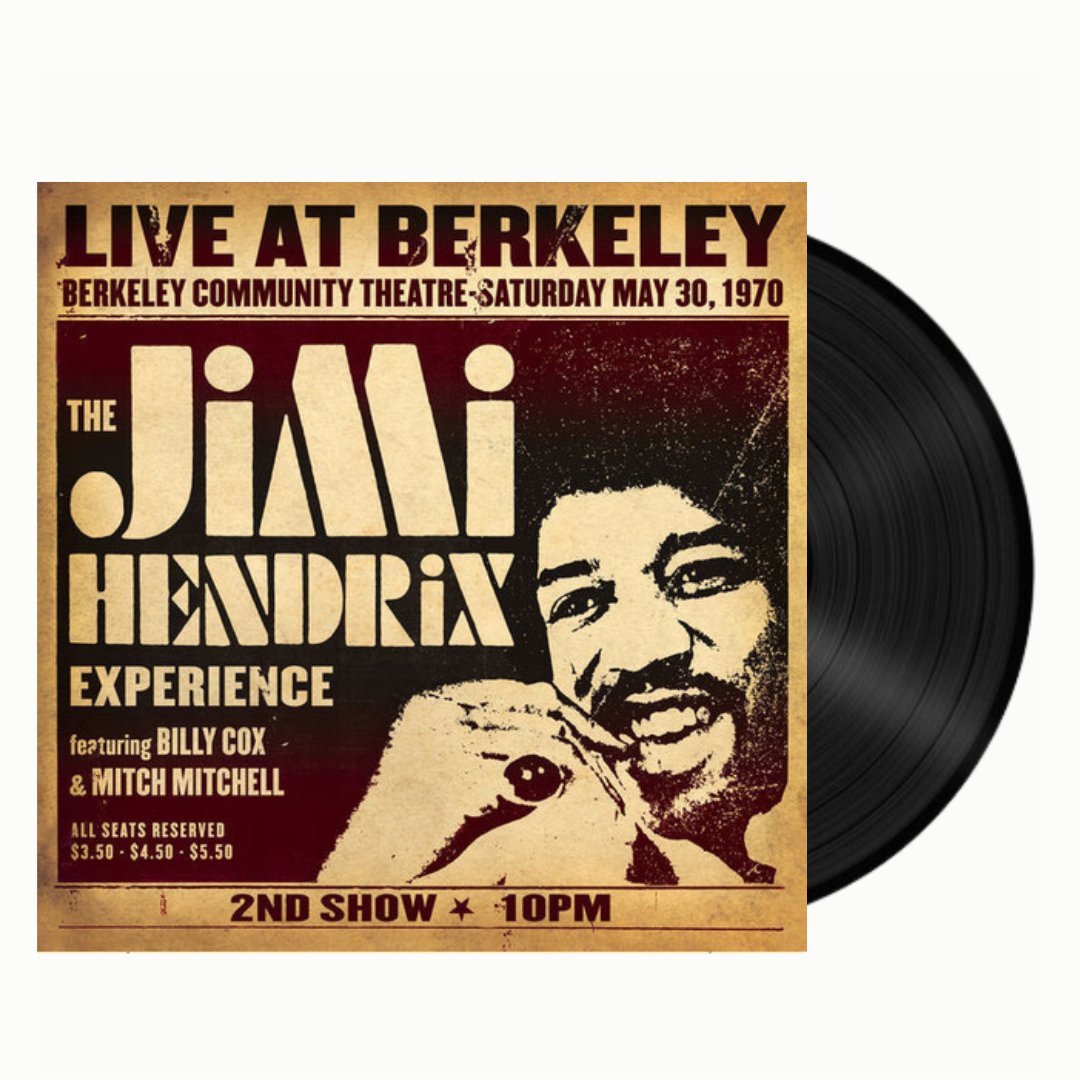 Jimi Hendrix - Jimi Hendrix Experience Live at Berkeley - BeatRelease