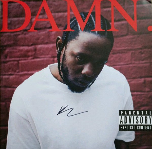 Kendrick Lamar – Damn. - Red - Autographed - BeatRelease