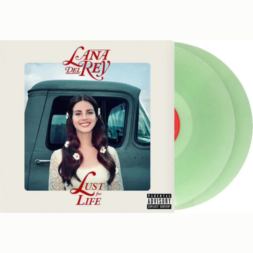 Lana Del Rey - Lust For Life - Limited Edition - Light Green Vinyl - BeatRelease