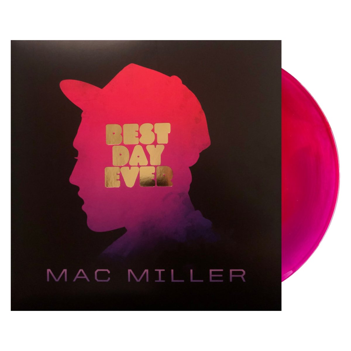 Mac Miller - Best Day Ever - Purple/Pink/Red - BeatRelease