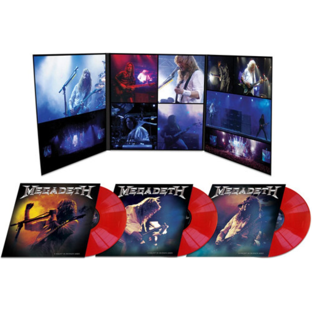 Megadeth - A Night In Buenos Aires - Red - BeatRelease