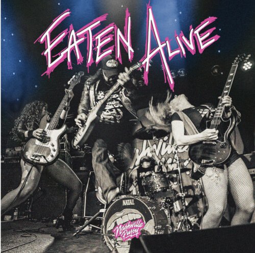 Nashville Pussy - Eaten Alive - Hot Pink Colored Vinyl [Import] - BeatRelease
