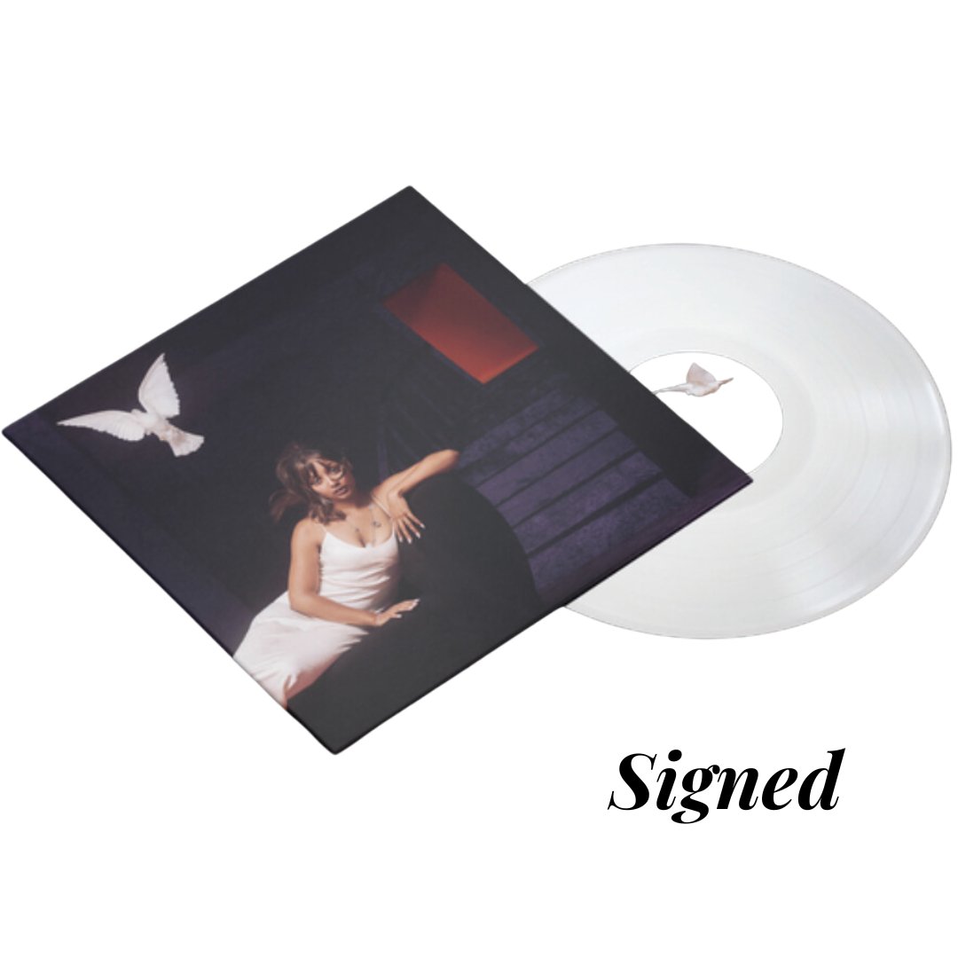 PinkPantheress - Heaven Knows - White (Autographed) - BeatRelease