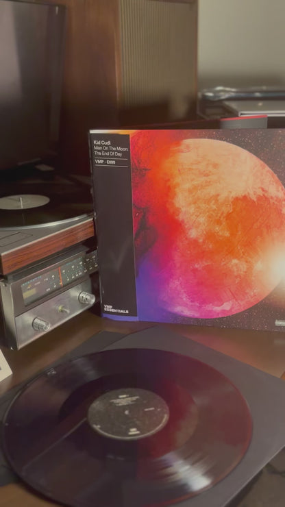 Kid Cudi - Man On The Moon: The End Of Day - Purple/Orange Galaxy - Used