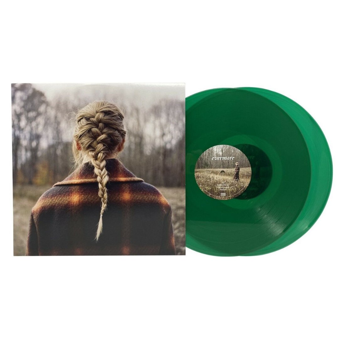 Taylor Swift Evermore Green 2024 Vinyl