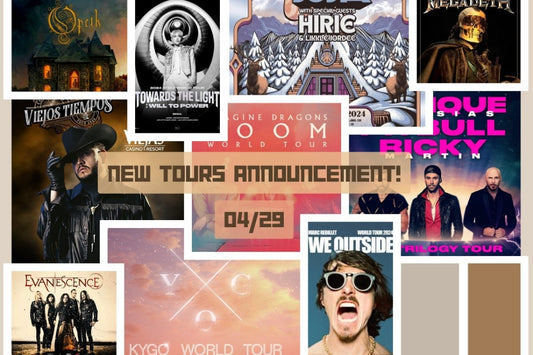 Breaking News: Tour Alert! [29th April 2024] - BeatRelease