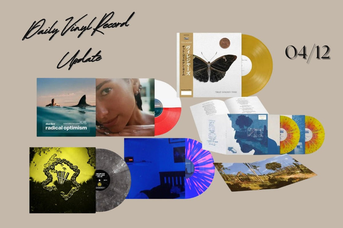Spin into Soundscapes: The Latest Vinyl Releases You Need to Hear [12th April 2024] - BeatRelease