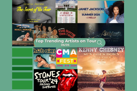 Trending Now: The Biggest Artists Taking Their Hits on Tour [5th June 2024] - BeatRelease