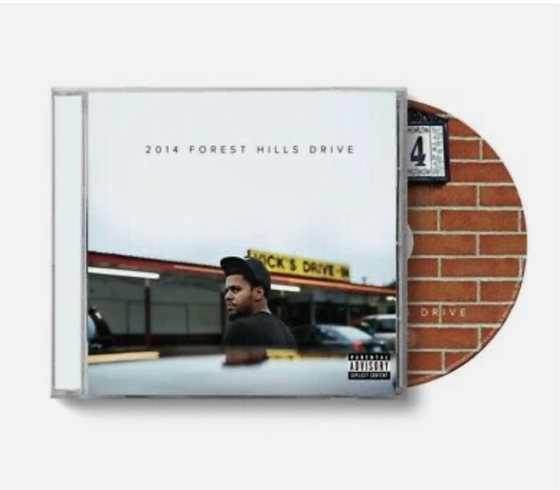 J. Cole - 2014 Forest Hills Drive 10th Anniversary - Alternate Cover CD