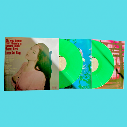 Lana Del Rey - Did You Know That There's A Tunnel Under Ocean Blvd - Light Green - Used - BeatRelease