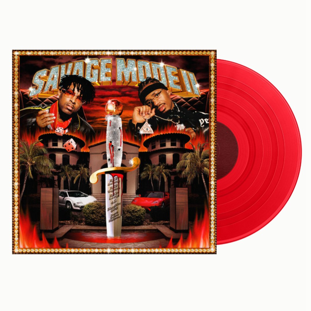 21 Savage & Metro Boomin - Savage Mode II - Red - BeatRelease