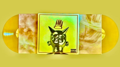 J Cole - Born Sinner - Gold - Used