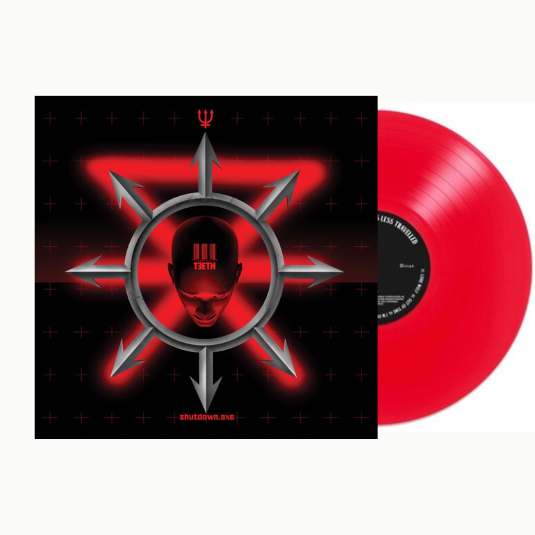 3teeth - Shutdown.exe - Red/ silver - Red and Silver Vinyl - BeatRelease