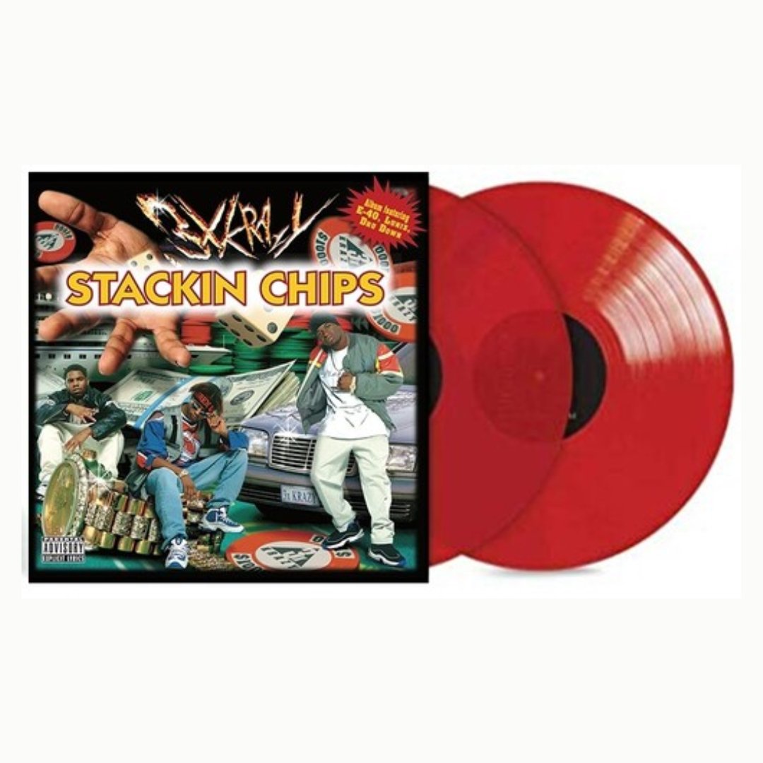 3X Krazy - Stackin Chips - Red [Explicit Content] - Red Vinyl - BeatRelease