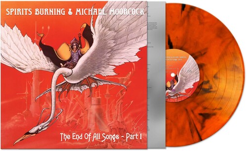 SPIRITS BURNING & MOORCOCK,MICHAEL- End Of All Songs - Orange Marble- Orange