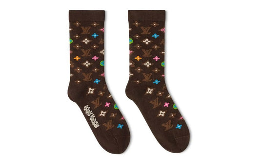 Louis Vuitton by Tyler, the Creator Monogram Craggy Socks Brown