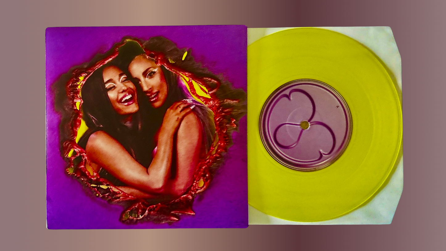 Lady Gaga & Ariana Grande - Rain on Me (7” Yellow Vinyl)