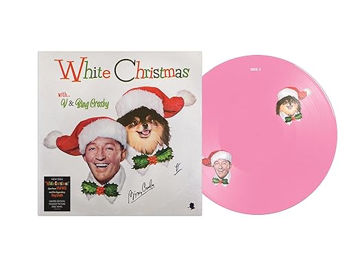 Big Crosby - White Christmas Hot Pink Picture Single