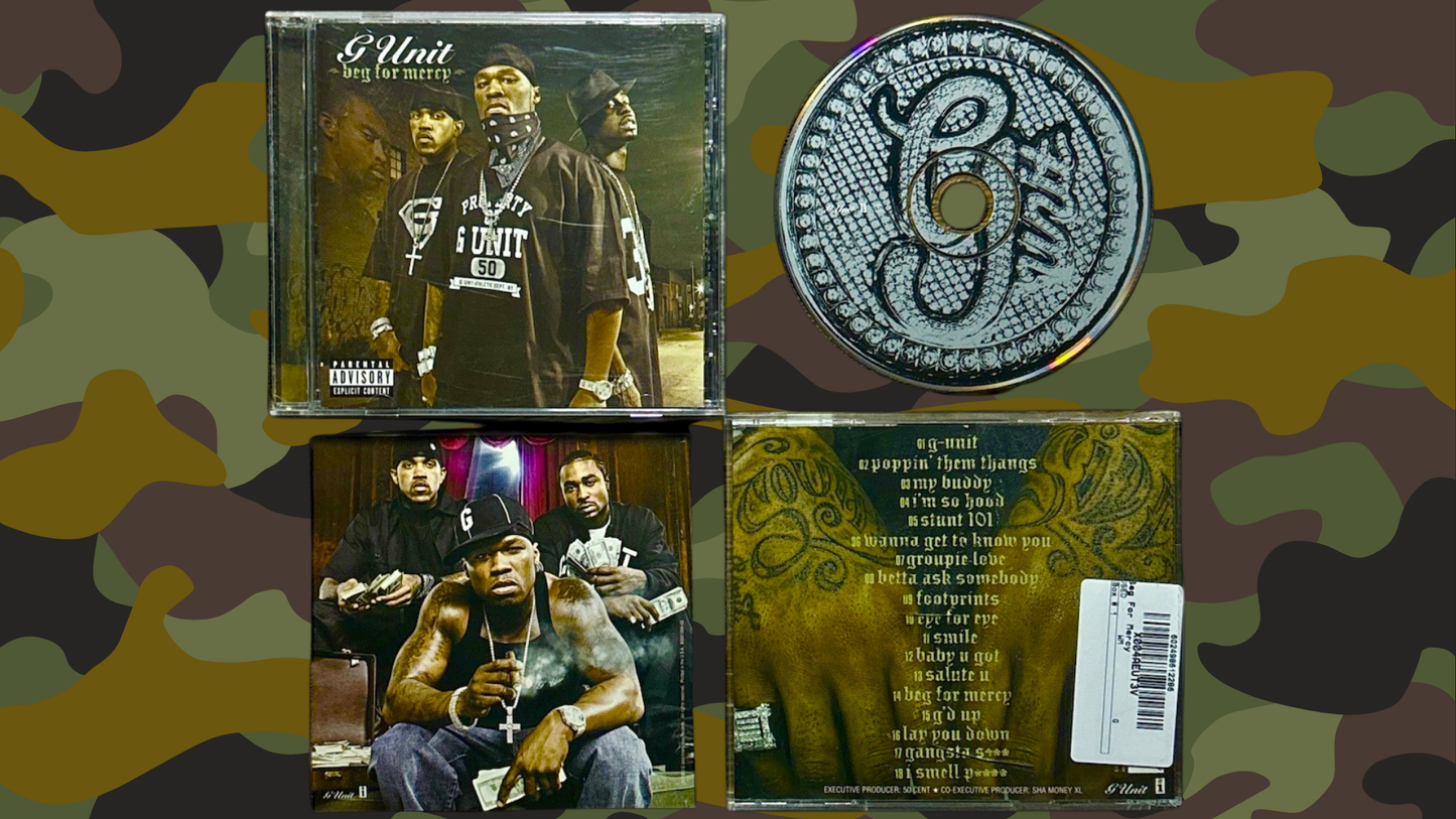 G - Unit / 50 Cent / Lloyd Banks / Young Buck - Beg For Mercy - CD - Used