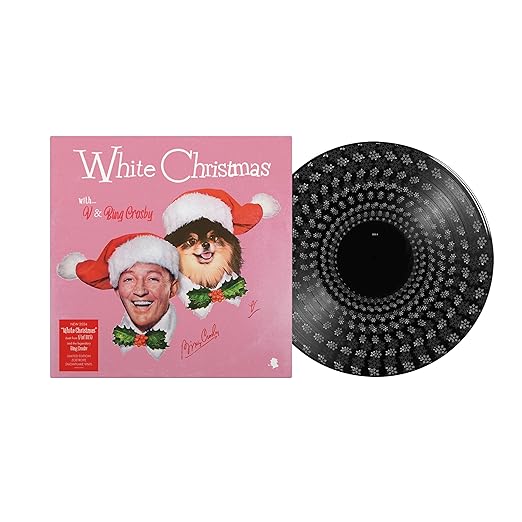 Big Crosby - White Christmas Hot Pink Picture Single Zoetrope