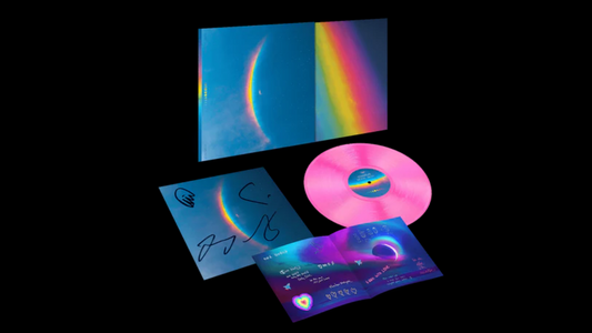 Coldplay - Moon Music - Eco-Record LP With Signed Art Card - Pink - BeatRelease