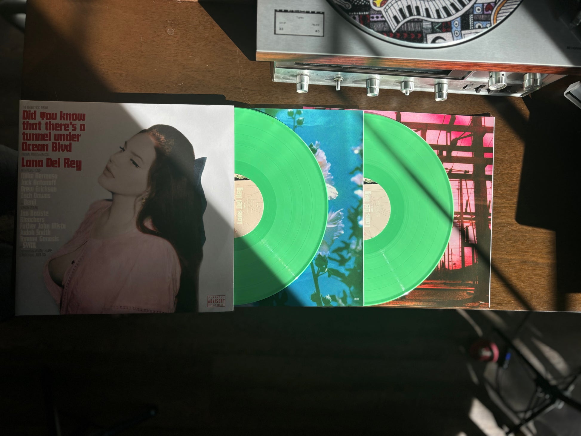 Lana Del Rey - Did You Know That There's A Tunnel Under Ocean Blvd - Light Green - Used - BeatRelease