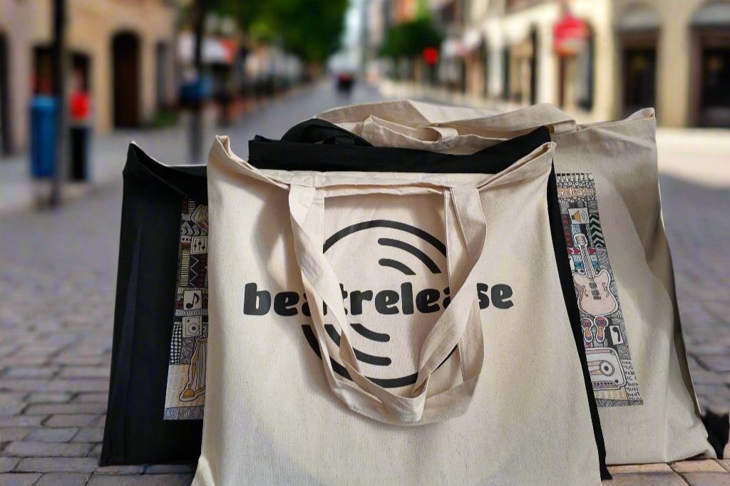 BeatRelease Logo Tote Bag - BeatRelease