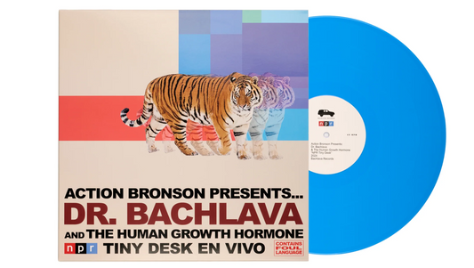 Action Bronson - Dr. Bachlava & the Human Growth Hormone - NPR Tiny Desk En Vivo (Limited Edition Blue Vinyl)