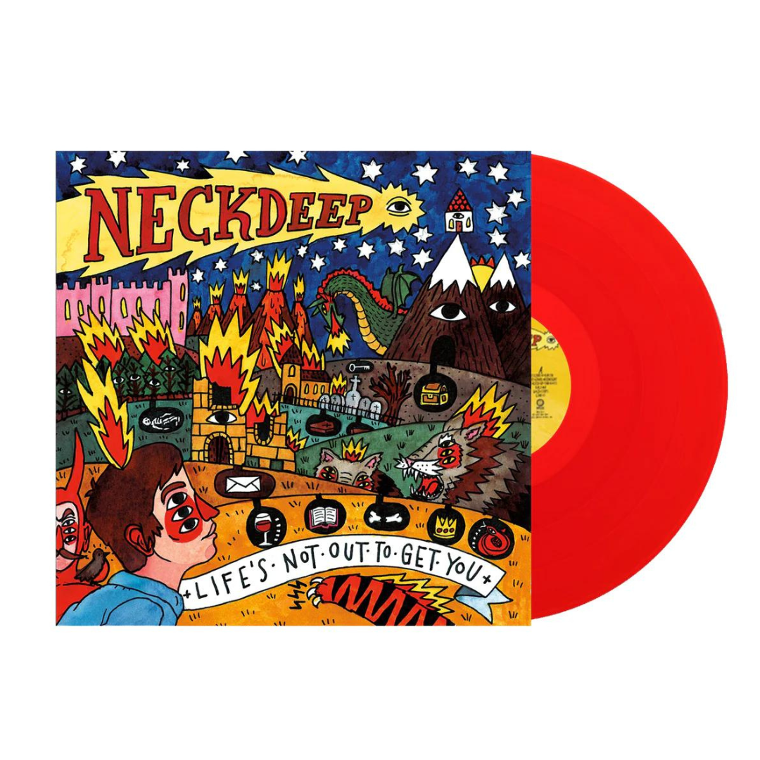 Neck Deep - Life's Not Out to Get You - Blood Red Vinyl