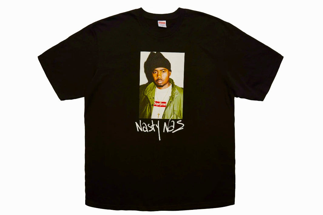 Nas - Supreme Tee - Black