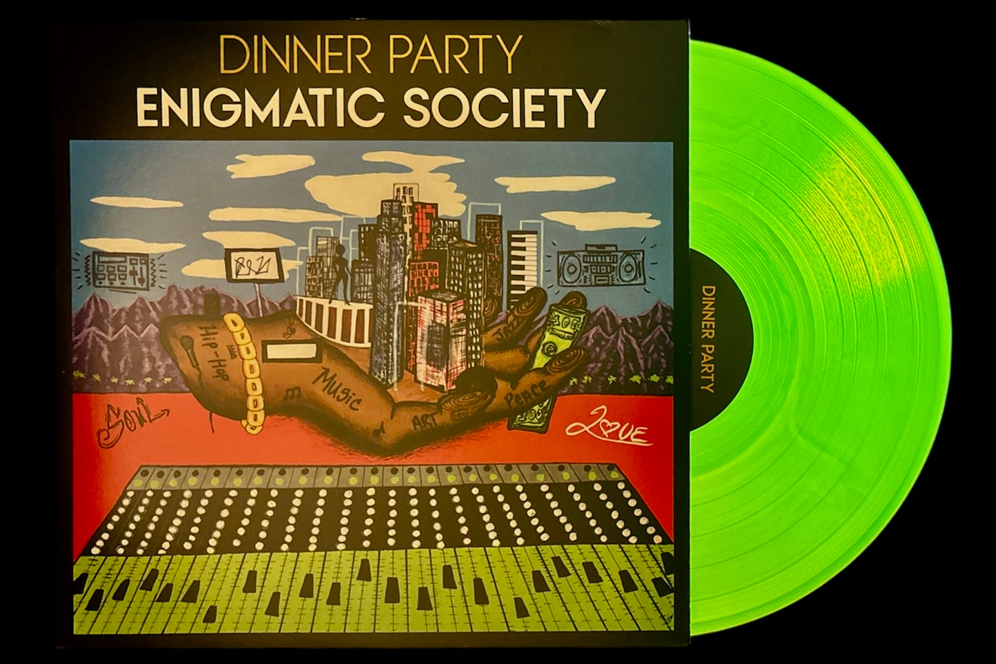 Dinner Party - Enigmatic Society - Yellow