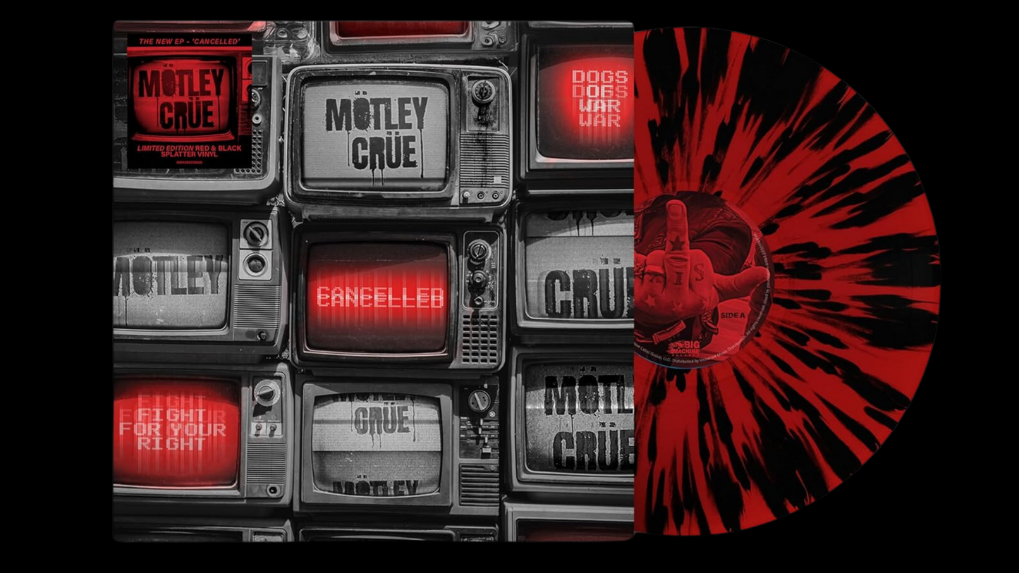 Mötley Crüe - Cancelled - Red/Black Splatter - BeatRelease