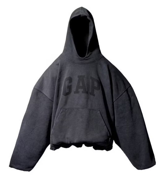 Kanye West - Yeezy Gap Engineered by Balenciaga Dove Hoodie - Washed Black