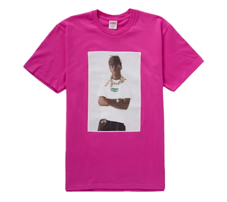 Supreme Tyler, The Creator Tee Magenta