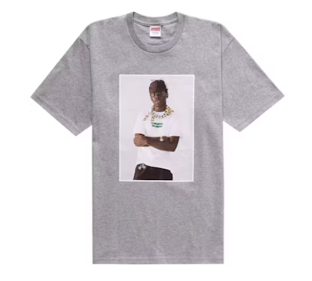 Supreme Tyler, The Creator Tee Grey