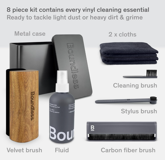 Boundless Audio Record Cleaning Kit - 8-in-1