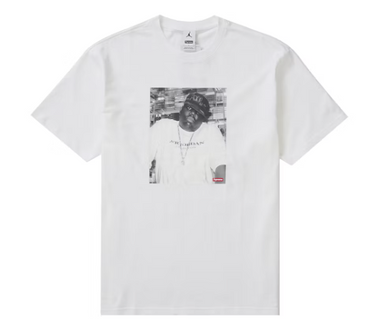 The Notorious B.I.G. - Supreme Jordan Biggie S/S Top - White