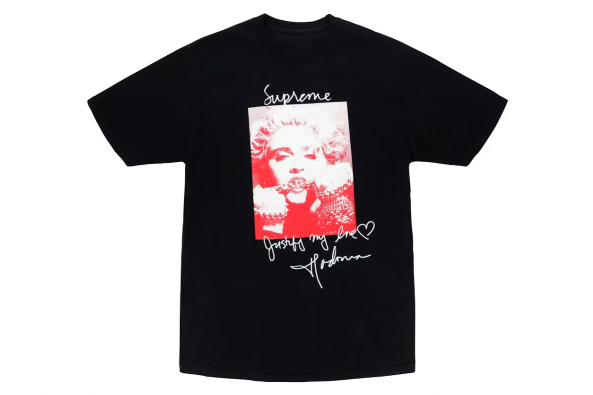 Madonna - Supreme Tee - Black