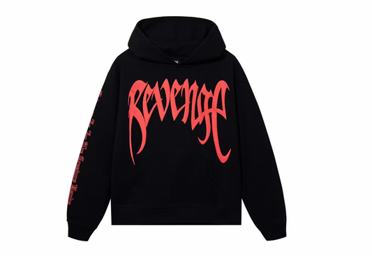 XXXTentacion - Revenge - Kill Hoodie - Black/Red