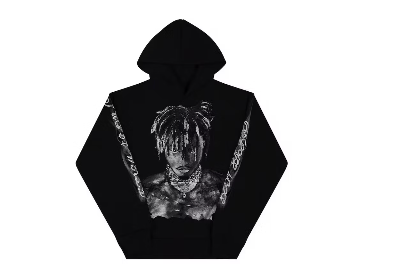 Juice WRLD - Revenge 999 Graphite Portrait Hoodie