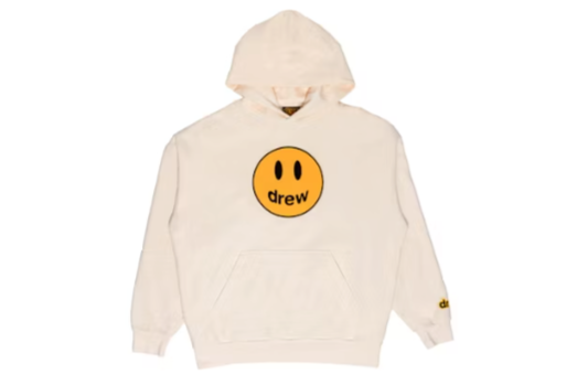 Justin Bieber - drew house mascot hoodie - cream